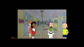 Caillou fights buzz ￼lightyear and gets grounded ￼1redbed reuploud [upl. by Yzzik]