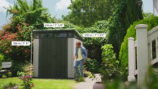 Keter Artisan 757 Plastic Garden Shed [upl. by Blondie]