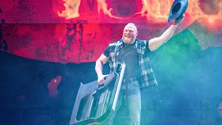 Badass Brock Lesnar entrances WWE Playlist [upl. by Etakyram]