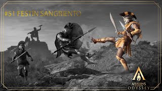 Assassins Creed Odyssey  Festin sangriento  Gameplay en Español  No Comentado [upl. by Arimlede939]