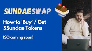 How to BuyGet SundaeSwap ISO Tokens [upl. by Ettelrac]