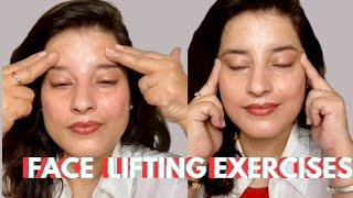 5 Mins Face Lifting Facial exercises [upl. by Nivets936]