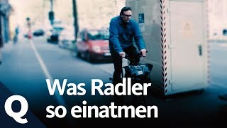 Schadstoffe Radfahrer atmen verpestete Luft  Quarks [upl. by Sandstrom450]