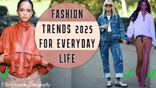 WHAT WILL BE IN FASHION THIS FALL TRENDS 2025 [upl. by Avid904]