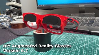 DiY Augmented Reality Glasses V07 [upl. by Gurl]