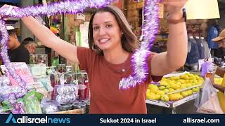 feast of Sukkot in Jerusalem IsraelFeast Tabernacle Israel Jewish [upl. by Ban]