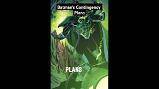 New MiniSeries covering Contingency Plans for the Justice League batman justiceleague [upl. by Anah]