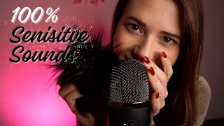 100 SENSITIVES ASMR  Breathy Whispers amp Mehr ✨💖💋 [upl. by Ihtak]