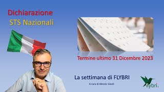 La Settimana di Flybri  Dichiarazione ITSTS [upl. by Aliuqet]