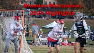 Braeden Richardson 2024 Highlights [upl. by Martyn]