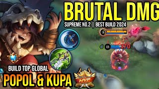 POPOL amp KUPA BEST BUILD 2024  BUILD TOP GLOBAL POPOL amp KUPA GAMEPLAY  MOBILE LEGENDS✓ [upl. by Willem]