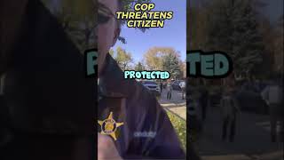 Cop Threatens Citizen with Arrest for Filming [upl. by Nlocnil]