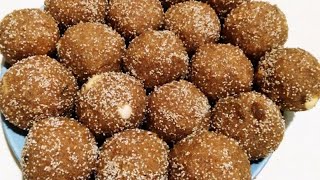 ગુજરાતી સ્ટાઈલ ચુરમાનાં લાડવા  Churma Ladoo ni Recipe  Churma na ladoo  Ladva banavani Rit [upl. by Boyes]