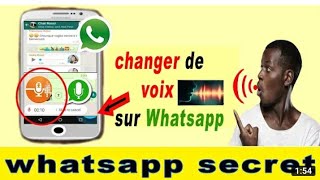 Comment changer ton voix sur GB WhatsApp FM WhatsApp etc [upl. by Feucht]