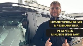 Climair Windabweiser für viele Fahrzeugmarken  jetzt im windesa Onlineshop [upl. by Oj]