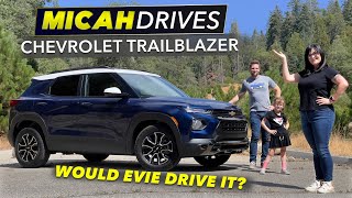 2022 Chevrolet Trailblazer  Small SUV Family Review [upl. by Newhall]