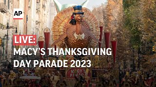 Macys Thanksgiving Day Parade Watch live as balloons and floats line the streets of New York City [upl. by Bluh]