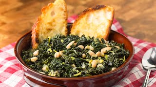 Zuppa di cavolo nero e fagioli  salutare e super facile [upl. by Quennie683]