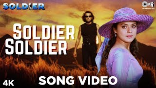 Soldier Soldier  Kumar Sanu  Alka Yagnik  Bobby Deol  Preity Zinta  Anu Malik  90s Hindi Song [upl. by Fusuy]