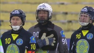 Bandy World Championship 2016  Third place  Sweden vs Kazakhstan [upl. by Alicul]