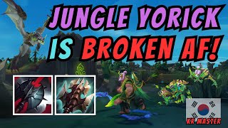 Learn how to invade with Jungle Yorick We gapping Master Korean Junglers [upl. by Ayhtin]