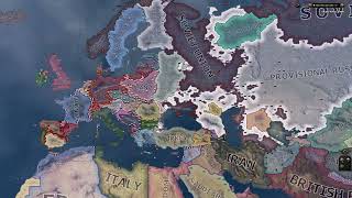 Götterdämmerung non historical  Hoi4 Timelapse [upl. by Tatianas]