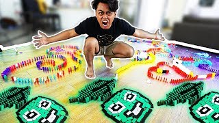 Building Things with 100000 Dominos  Guava Logo [upl. by Groves]