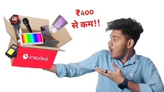 Top 5 MustHave Gadgets Under ₹400 on Snapdeal [upl. by Rotsen]