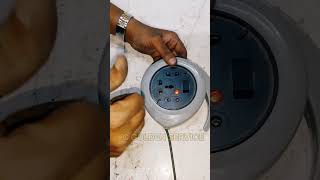 Junction box Repairing  Extension board Repair  Electric Round Board Wiring Connection [upl. by Gisela]