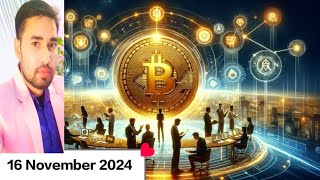 Live trading cryptocurrency 16 November 2024 Bitcoin cryptocurrency gold [upl. by Daza]