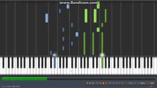 Synthesia  Suzumiya Haruhi God Knows piano [upl. by Amiaj]