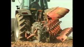 MF 8160 Ploughing  Datatronic 2 and Dual Control English [upl. by Ettigirb]