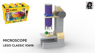 MICROSCOPE Lego classic 10698 ideas How to build [upl. by Assiran417]