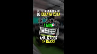 ¿Como detectar un empaque de culata roto con un analizador de gases [upl. by Ardnad]