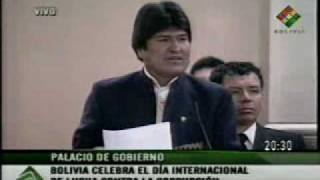 Evo Morales Humilla A Periodistaflv [upl. by Neelhtak]