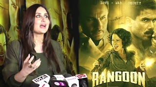 Rangoon Movie Special Screening  Kareena Kapoor Kunal Khemu [upl. by Healion]