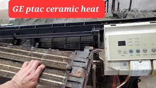 GE ptac ceramic heat and fuse replacement [upl. by Neik383]