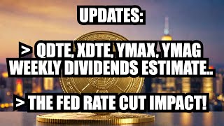 YieldMax amp Roundhill ETFs Announce Weekly Dividends  Fed Rate Cut Impact [upl. by Analiese]