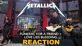 Brothers REACT to Metallica Funeral For A Friend Love Lies Bleeding [upl. by Dionisio]