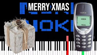 Dark MIDI 15  Merry Xmas Nokia 3310 Ringtone [upl. by Ammamaria892]