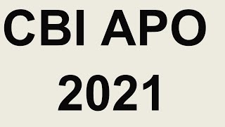 assistant public prosecutor vacancy 2021 II assistant public prosecutor in CBI II CBI APO [upl. by Anitnoc713]