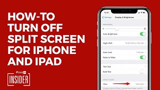 How to Get Rid of Split Screen on iPad amp iPhone UPDATED 2022 [upl. by Briggs]