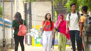 Natural Gas N2O Prank on Girls part 142😜 N2o Shreya [upl. by Yelloh353]