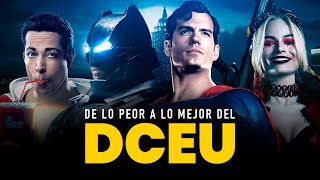 De lo peor a lo mejor del DCEU The Top Comics [upl. by Iznil]