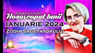 SAGETATOR ♐ Pasii urmatori  Horoscopul lunii IANUARIE 2024 [upl. by Yllen]