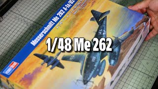 Take a look inside HobbyBoss Me 262 148 scale model [upl. by Hamehseer]