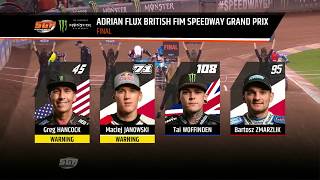 Adrian Flux British SGP Final Replay [upl. by Hoseia]