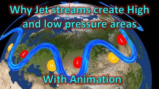 Why Jet streams create high and low pressure areas  UPSC [upl. by Aronson]