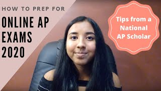 How to Prepare for Online AP Exams 2020 amp 2021 Tips from a National AP Scholar [upl. by Zeke]