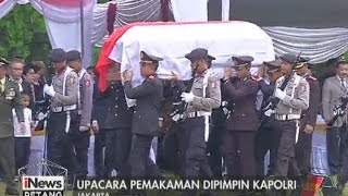 Jenazah Kapolri ke7 Disemayamkan di Taman Makan Pahlawan Kalibata  iNews Petang 0605 [upl. by Goldshlag]